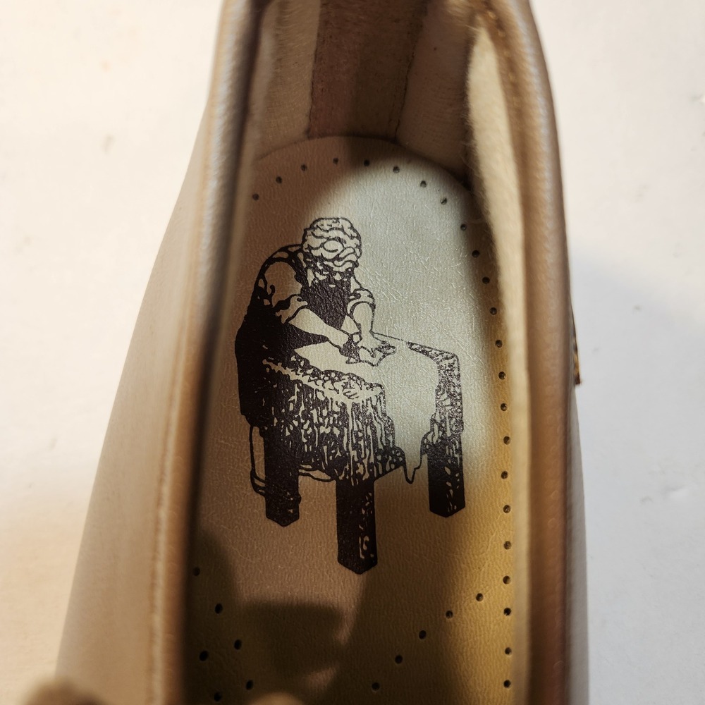 SAS Siesta Mocha Brown Leather Walking Shoes Womens 9 M San Antonio‎ Made in USA - Picture 4 of 8